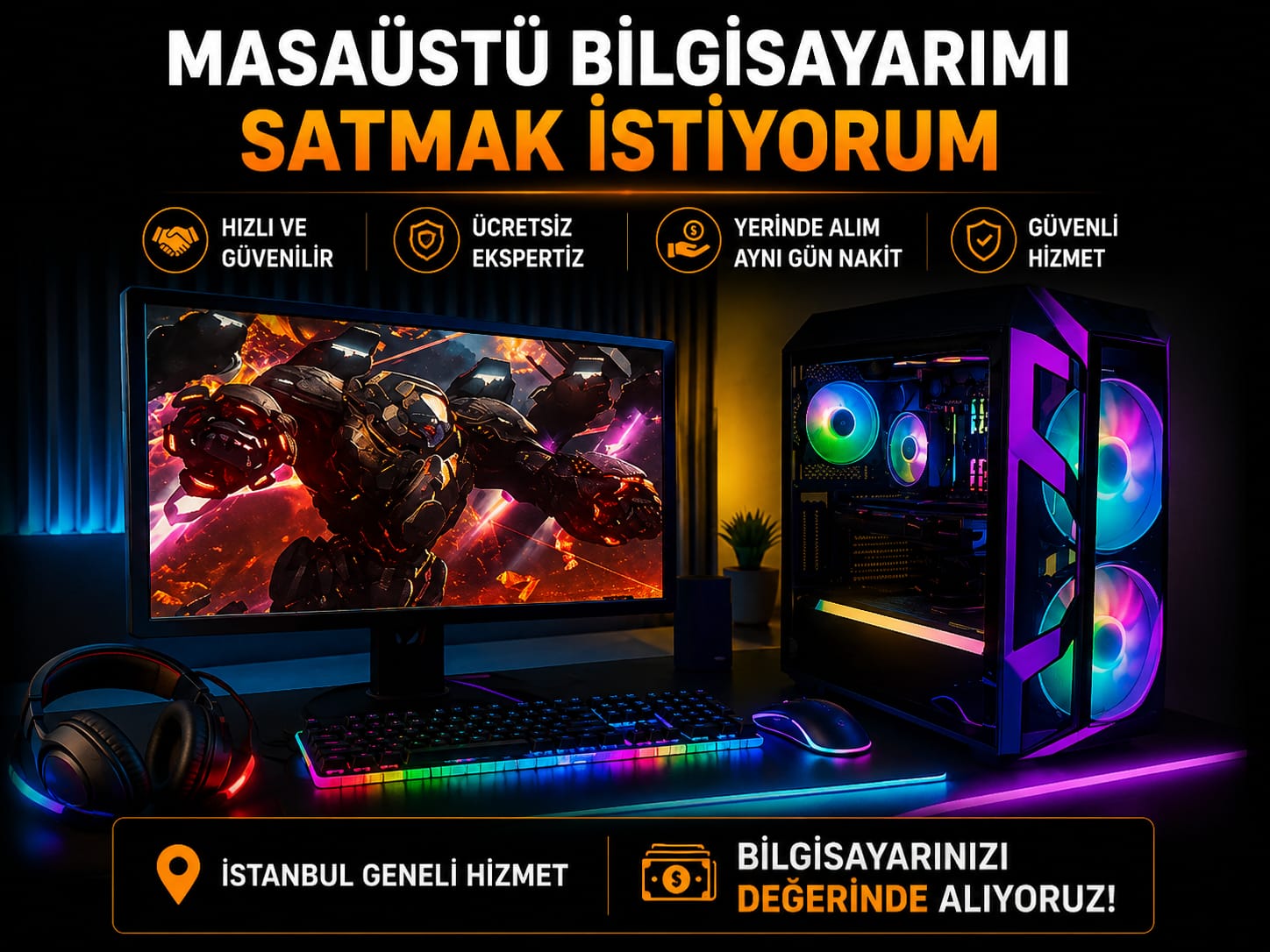 Masaüstü Bilgisayar Alan Yerler